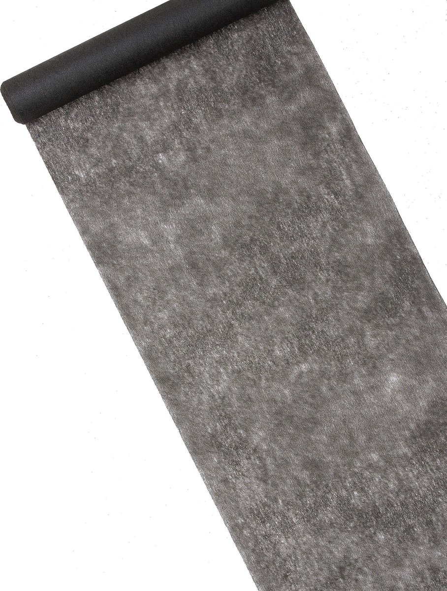 HOBI - Zwart tafelloper - Decoratie > Tafelkleden, placemats en tafellopers